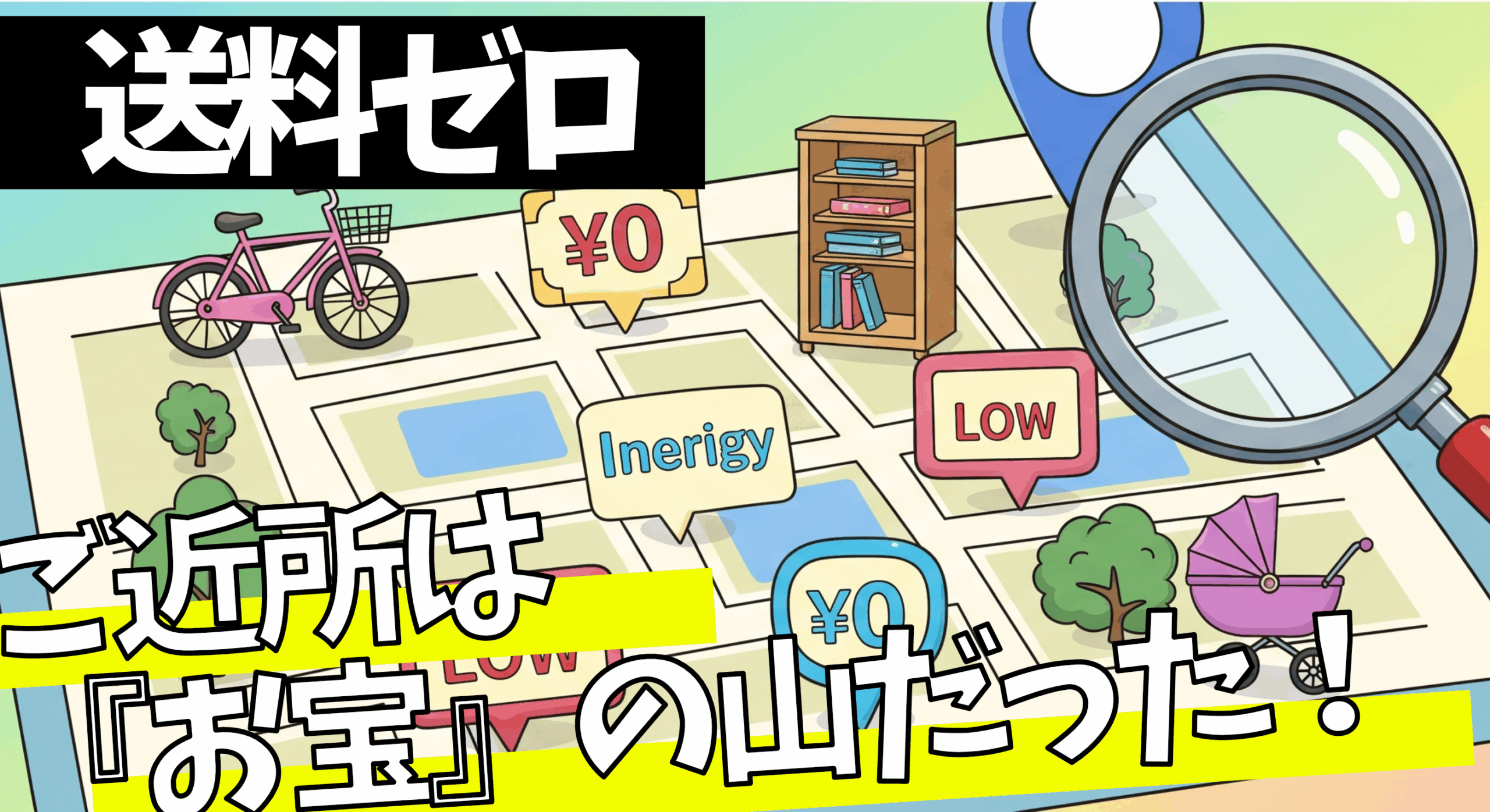 【送料ゼロ】ご近所は『お宝』の山だった！